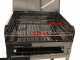 Mille Achille Medium - Barbecue in acciaio inox artigianale a carbone - 57,5x37cm
