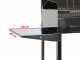 Mille Achille Small - Barbecue in acciaio inox artigianale a carbone - 47,5x37cm
