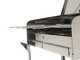 Mille Achille Big - Barbecue in acciaio inox artigianale a carbone - 2x 47,5x37cm