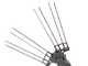 Zanon Albatros AL300 - Abbacchiatore elettrico a batteria a zaino 50.4V 15.9Ah - Asta telescopica 210/340 cm