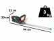 Gardena ComfortCut P4A 50/18V - Tagliasiepi a batteria litio 18V/2Ah - Lama da 50 cm