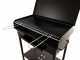 Seven Italy Vulcano Large - Barbecue in ferro artigianale a carbone - 67,5x37cm