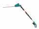Gardena THS 42/18V P4 - Tagliasiepi elettrico su asta di prolunga telescopica - Batteria al litio 18V/2,5Ah