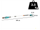 Gardena TCS 20/18V P4A Ready-To-Use Set - Potatore a batteria su asta telescopica