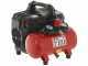 Fini Siltek S/6 - Compressore aria elettrico compatto portatile - Motore 1 HP - 8 bar