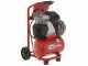 Fini Pioneer 244 - Compressore aria elettrico portatile monofase, oil-less- Motore 1.5 HP - 10 lt