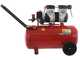 Fini Siltek 50 - Compressore aria elettrico monofase, oil-less - Motore 1.3 HP - 50 lt