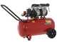 Fini Siltek 50 - Compressore aria elettrico monofase, oil-less - Motore 1.3 HP - 50 lt