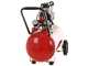 Fini Siltek 50 - Compressore aria elettrico monofase, oil-less - Motore 1.3 HP - 50 lt