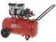 Fini Siltek 50 - Compressore aria elettrico monofase, oil-less - Motore 1.3 HP - 50 lt
