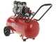 Fini Siltek 50 - Compressore aria elettrico monofase, oil-less - Motore 1.3 HP - 50 lt