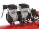 Fini Siltek 50 - Compressore aria elettrico monofase, oil-less - Motore 1.3 HP - 50 lt