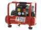 Fini Scout 6/244 - Compressore aria elettrico portatile monofase, oil-less- Motore 1.5 HP - 6 lt