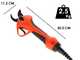 Stocker Vulcano E-35 TPC - Forbice elettrica da potatura - 43.2V 4.4Ah - Diametro di taglio 35mm