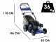 Marina Systems YLM 354 S - Tagliaerba a scoppio trazionato - Taglio 52cm - Motore Yamaha MA190
