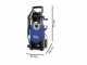 Annovi &amp; Reverberi AR 479SS - Idropulitrice a freddo - 180 bar max - Portata 8 Lt/min