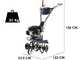 BullMach FLORA 40 - Motozappa a benzina 4.5 HP - Motore Loncin 139cc