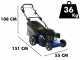 Marina Systems YLM 354 S BBC - Tagliaerba a scoppio trazionato - Taglio 52cm - Motore Yamaha MA190