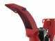 GeoTech Pro BMS 155 LE - Biotrituratore su motocarriola GeoPorter 330D semovente a cingoli 4 rulli - Motore Loncin da 15HP - Cassone dumper