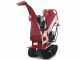 GeoTech Pro BMS 155 LE - Biotrituratore su motocarriola GeoPorter 330D semovente a cingoli 4 rulli - Motore Loncin da 15HP - Cassone dumper