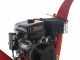 GeoTech Pro BMS 155 LE - Biotrituratore su motocarriola GeoPorter 330D semovente a cingoli 4 rulli - Motore Loncin da 15HP - Cassone dumper