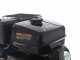 GeoTech Pro BMS 155 LE - Biotrituratore su motocarriola GeoPorter 330D semovente a cingoli 4 rulli - Motore Loncin da 15HP - Cassone dumper
