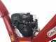 GeoTech Pro BMS 155 LE - Biotrituratore su motocarriola GeoPorter 330D semovente a cingoli 4 rulli - Motore Loncin da 15HP - Cassone dumper