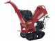 GeoTech Pro BMS 155 LE - Biotrituratore su motocarriola GeoPorter 330D semovente a cingoli 4 rulli - Motore Loncin da 15HP - Cassone dumper