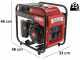 GeoTech iG 2500 EVO - Generatore di corrente inverter a benzina 2.5 kW - Continua 2.2 kW Monofase