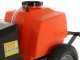 Pompa irroratrice a batteria Stocker 12V da 80 l art. 303 - Pompa irroratrice elettrica carrellata con barra d'irrigazione e gancio traino
