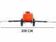 Stocker Art. 303 - Pompa irroratrice elettrica carrellata con barra d'irrigazione - 80L - 12V