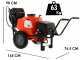 Stocker Art. 304 - Pompa irroratrice elettrica carrellata con barra d'irrigazione - 100L - 12V