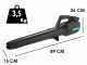Gardena PowerJet 18V P4A - Soffiatore per foglie a batteria 18V 2.5Ah