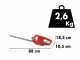 Wolf Garten LYCOS E/500H - Tagliasiepi elettrico con lama da 55 cm - 500W