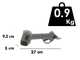 BlackStone BPS-25 - Forbice elettrica da potatura - 2x 16.8V 2.6Ah