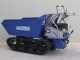 BullMach Helios 500 D - Motocarriola cingolata dumper idraulico 500Kg