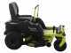 Ryobi ZTR480ex - Trattorino taglierba a batteria a raggio zero - Motore elettrico a batteria 48V/100Ah - taglio da 107cm - 2in1