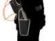 BlackStone 500-BP - Forbice elettrica da potatura su asta - 37V 5.2Ah - 250 cm