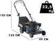 BullMach PARIS - 40 IS - Tagliaerba a scoppio trazionato - Motore da 4HP - Taglio 40cm