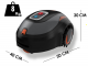 Black &amp; Decker BCRMW123-QW - Robot rasaerba - con perimetro - tosaerba con batteria al litio 12V