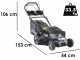 Rasaerba trazionato a scoppio BullMach ACHILLE 51 MY22 - 4 in 1 -  Motore a scoppio da 224cc