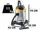 Lavor WTP 50 XE - Aspirapolvere aspiraliquidi - con bidone 50 lt, 1600 W