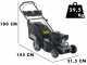 BullMach ECTOR 46 P - Tagliaerba a scoppio - 4 in 1 -  Motore da 170cc