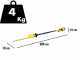 Stanley Fatmax V20 - Tagliasiepi su asta di prolunga telescopica elettrico a batteria 18V/4Ah