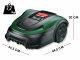 Bosch Indego S+ 500 - Robot rasaerba- Con batteria al litio 18 V
