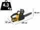 Stanley Fatmax V20 - Elettrosega a batteria 18V 4Ah - Lama da 30cm