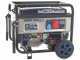 BullMach AMBRA 9500 E-3 - Generatore di corrente carrellato a benzina con AVR 7.5 kW - Continua 7 kW Trifase