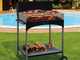 Famur BK 8 ECO - Barbecue a legna e carbone