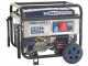 BullMach AMBRA 12000 E-3 - Generatore di corrente carrellato a benzina con AVR 8.5 kW - Continua 7.8 kW Trifase + ATS