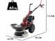 Eurosystems P55 - Motofalciatrice multifunzione rotativa - Loncin 196cc